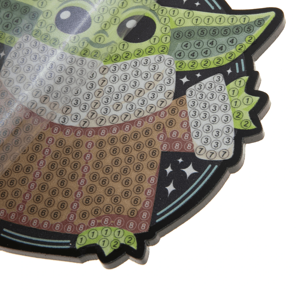 Toys N Tuck:Crystal Art Bag Charms Disney - Grogu,Star Wars