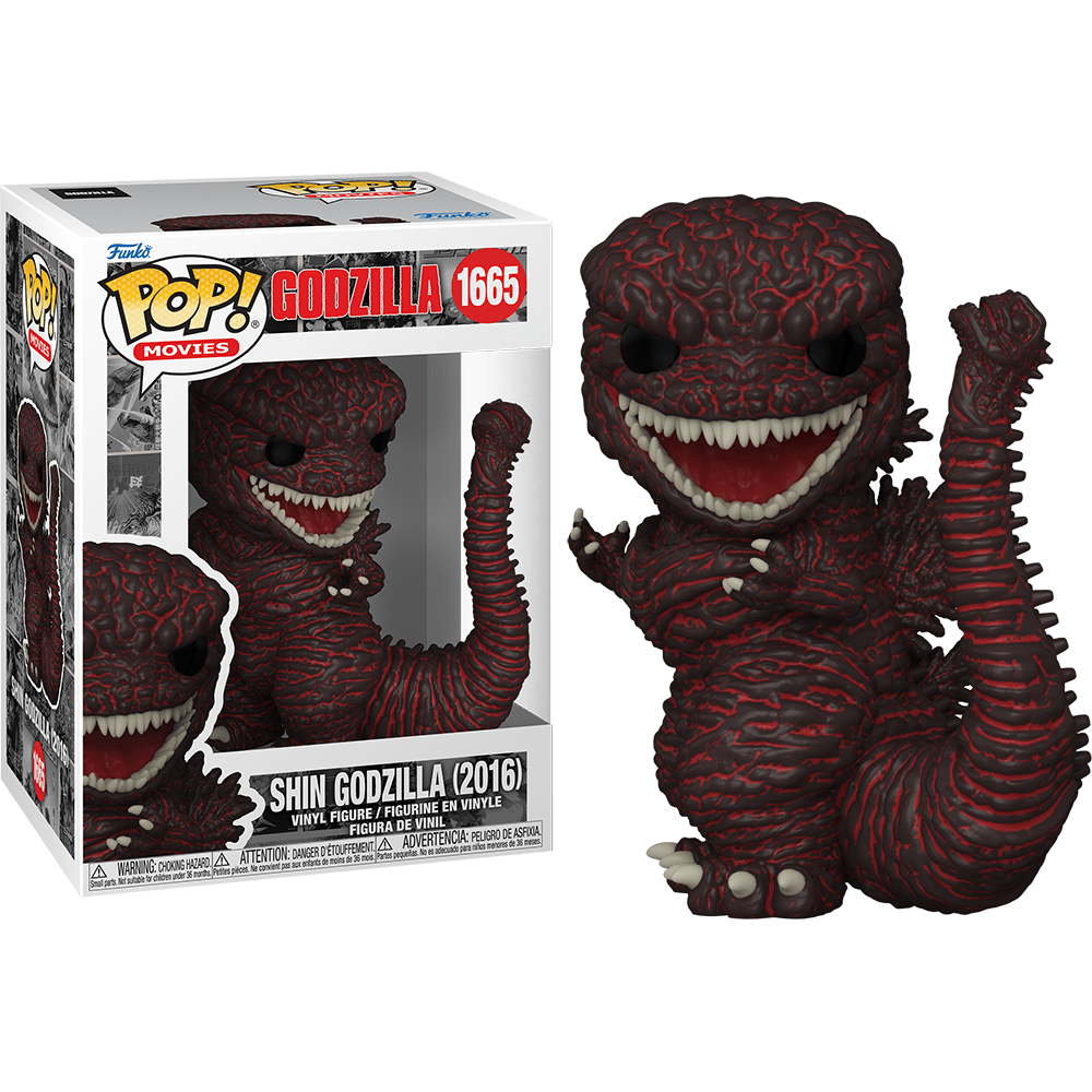 Toys N Tuck:Pop! Vinyl - Godzilla 70th Anniversary - Shin Godzilla (2016) 1665,Godzilla
