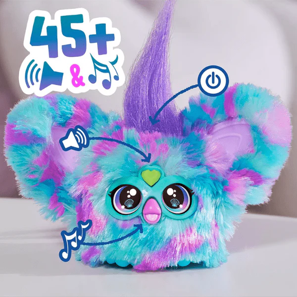 Toys N Tuck:Furby Furblets Series 2 Mer-May Mini Electronic Plush,Furby