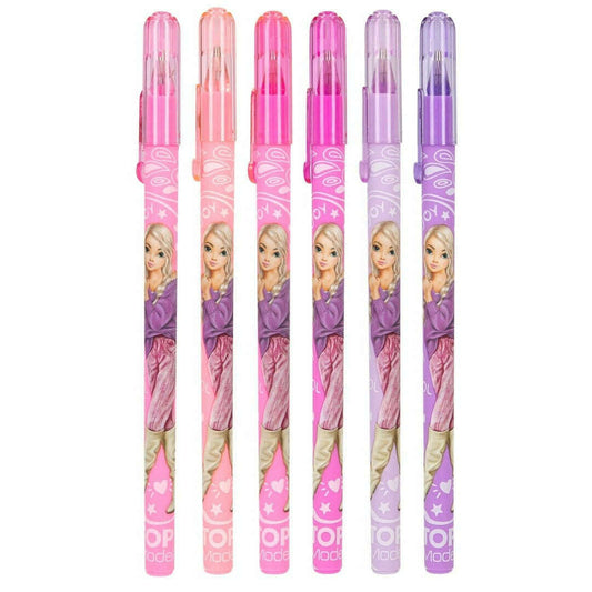 Toys N Tuck:Depesche Top Model Girly Gel Pen Set,Top Model