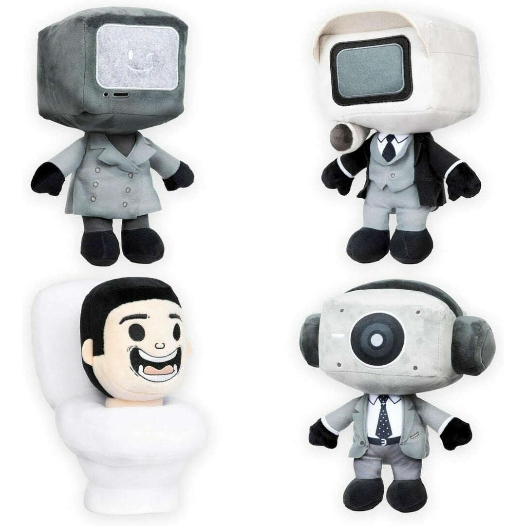 Toys N Tuck:Skibidi Toilet Mystery 11 Inch Plush Series 1,Skibidi Toilet
