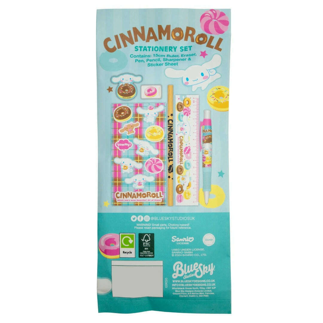 Toys N Tuck:Sanrio Cinnamoroll Stationery Set,Sanrio