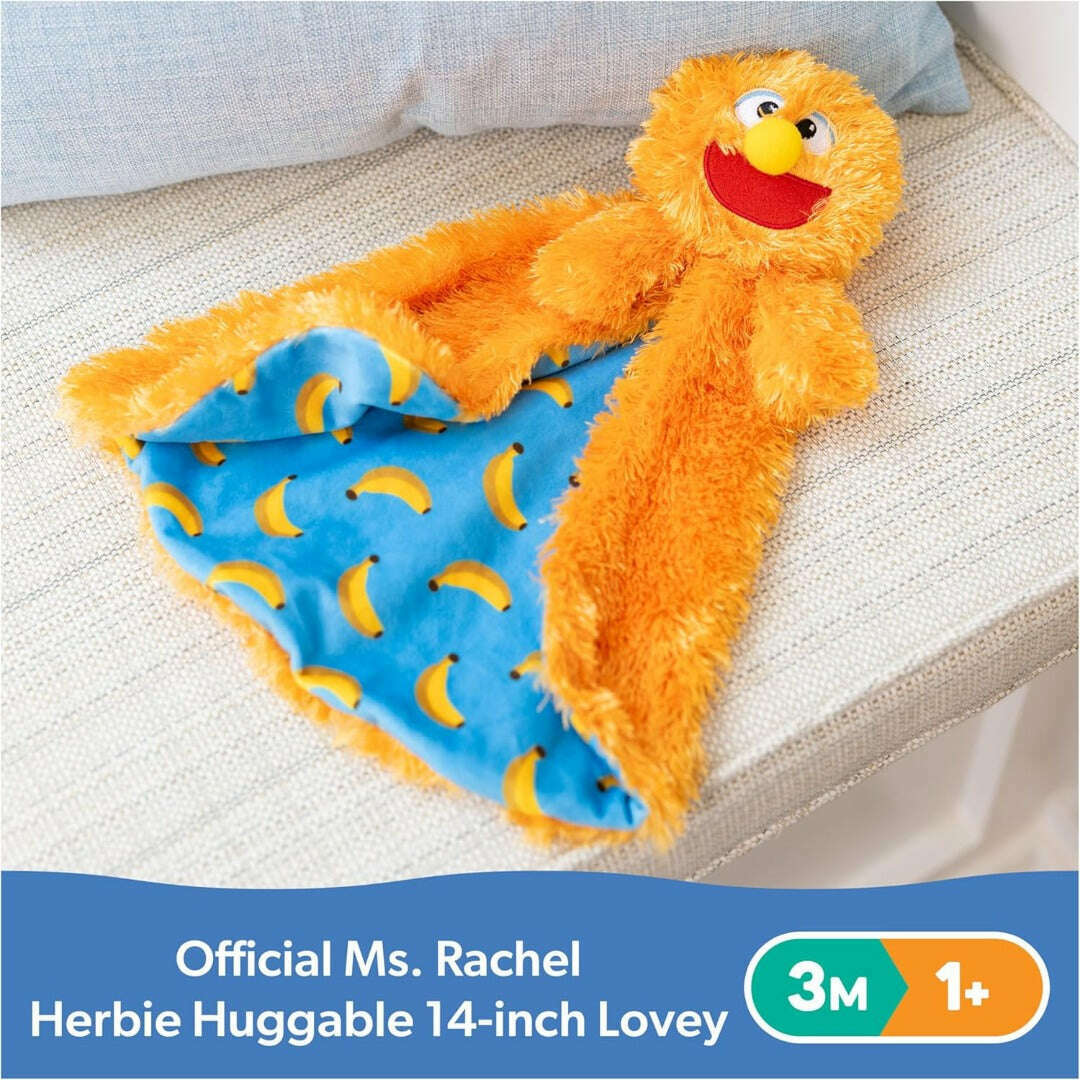 Toys N Tuck:Ms. Rachel Herbie Huggable Lovey,Ms. Rachel