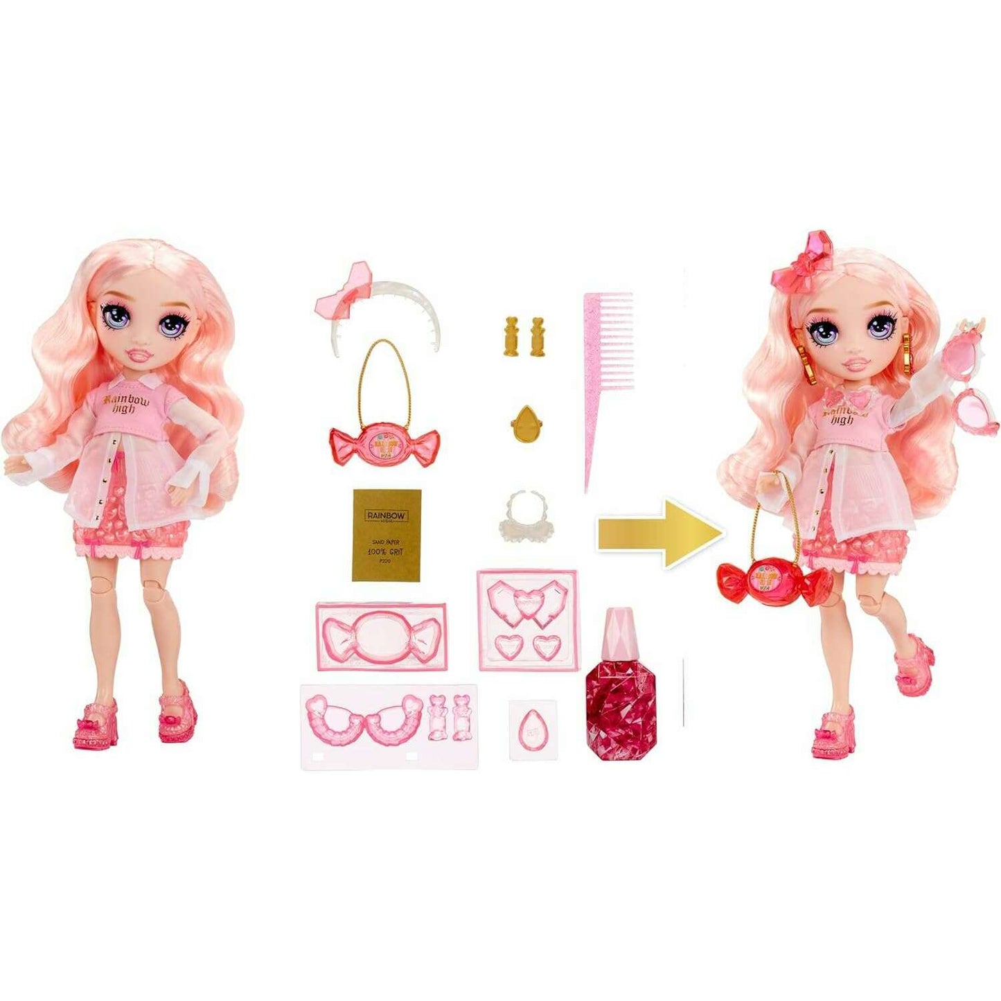 Toys N Tuck:Rainbow High Creative Crystals Bella Parker,Rainbow High