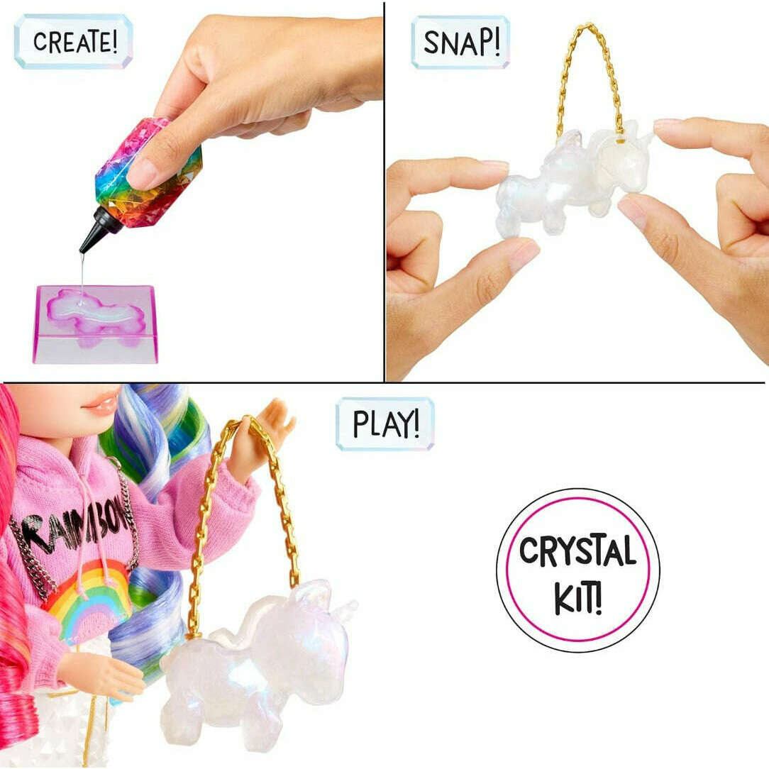 Toys N Tuck:Rainbow High Creative Crystals Amaya Raine,Rainbow High