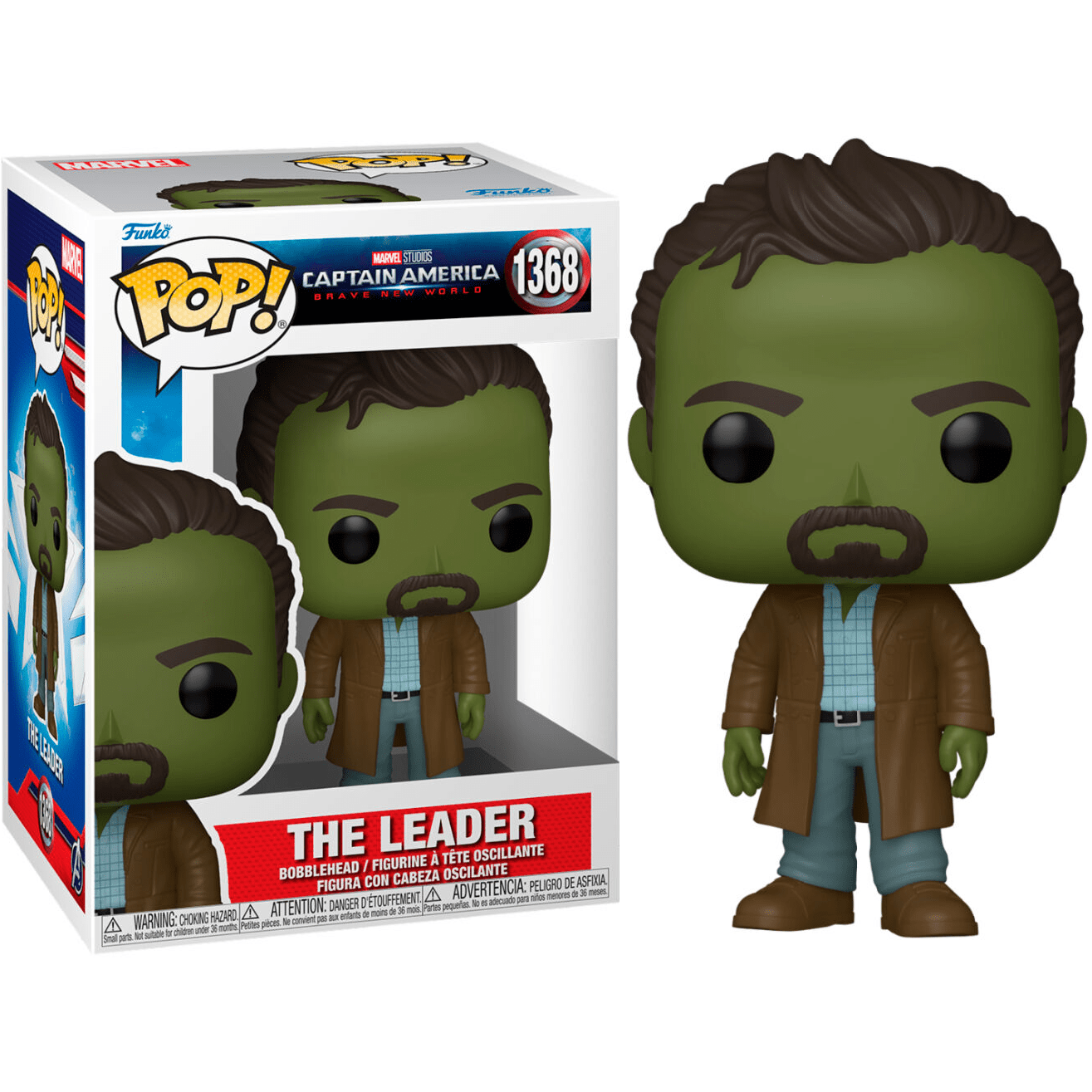 Toys N Tuck:Pop! Vinyl - Marvel Captain America Brave New World - The Leader 1368,Marvel
