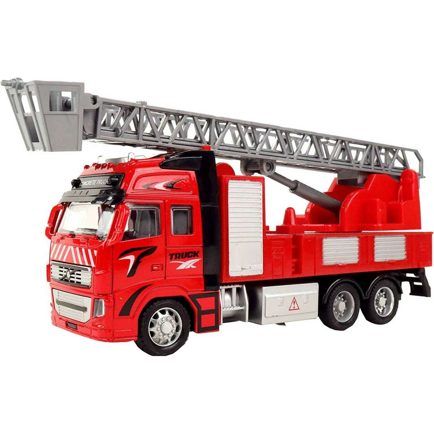Toys N Tuck:Tranzmasters Die Cast Pull Back Fire Engine,Kandy Toys