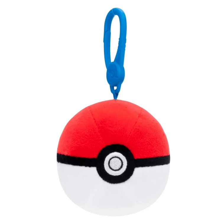 Toys N Tuck:Pokemon 3.5 Inch Clip on Plush - Pokeball,Pokemon