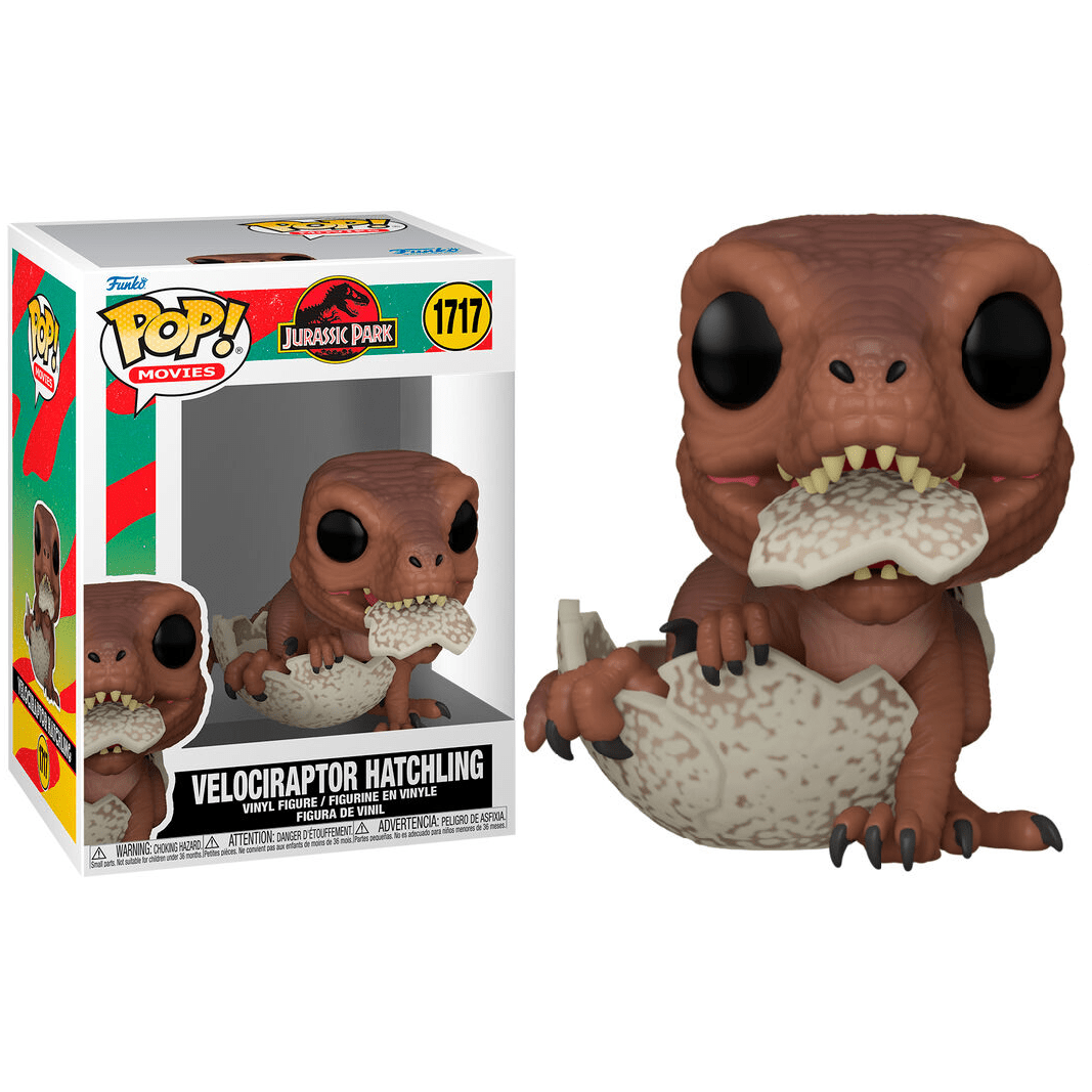 Toys N Tuck:Pop! Vinyl - Jurassic Park - Velociraptor Hatchling 1717,Jurassic Park