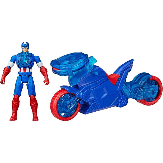 Toys N Tuck:Marvel Avengers Epic World Of Action Captain America Shield-Shot Cycle,Marvel