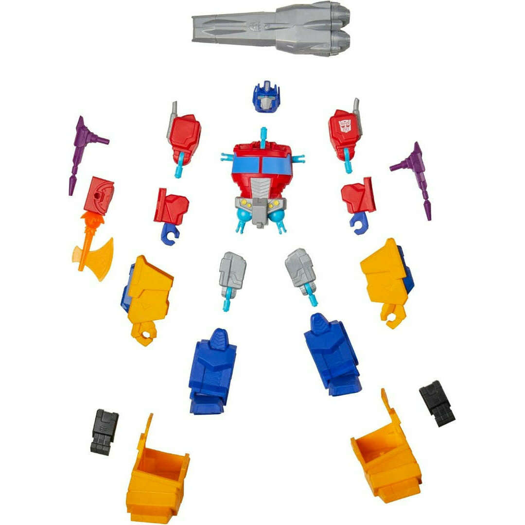 Toys N Tuck:Transformers Mix Mashers Optimus Prime Deluxe Action Figure,Transformers