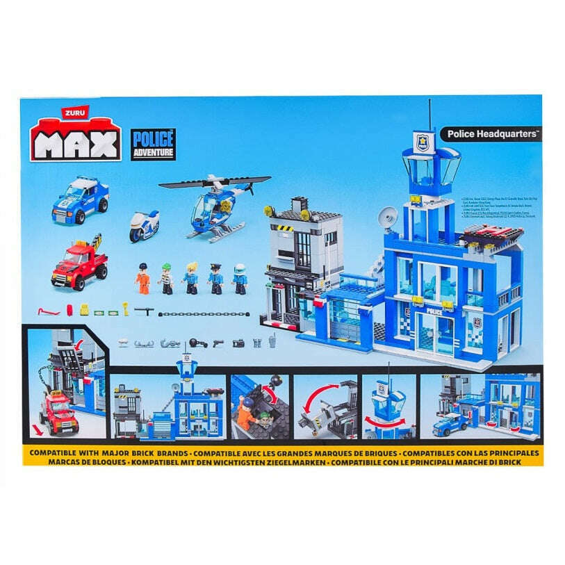 Toys N Tuck:MAX Police Adventure Police Headquarters,Zuru