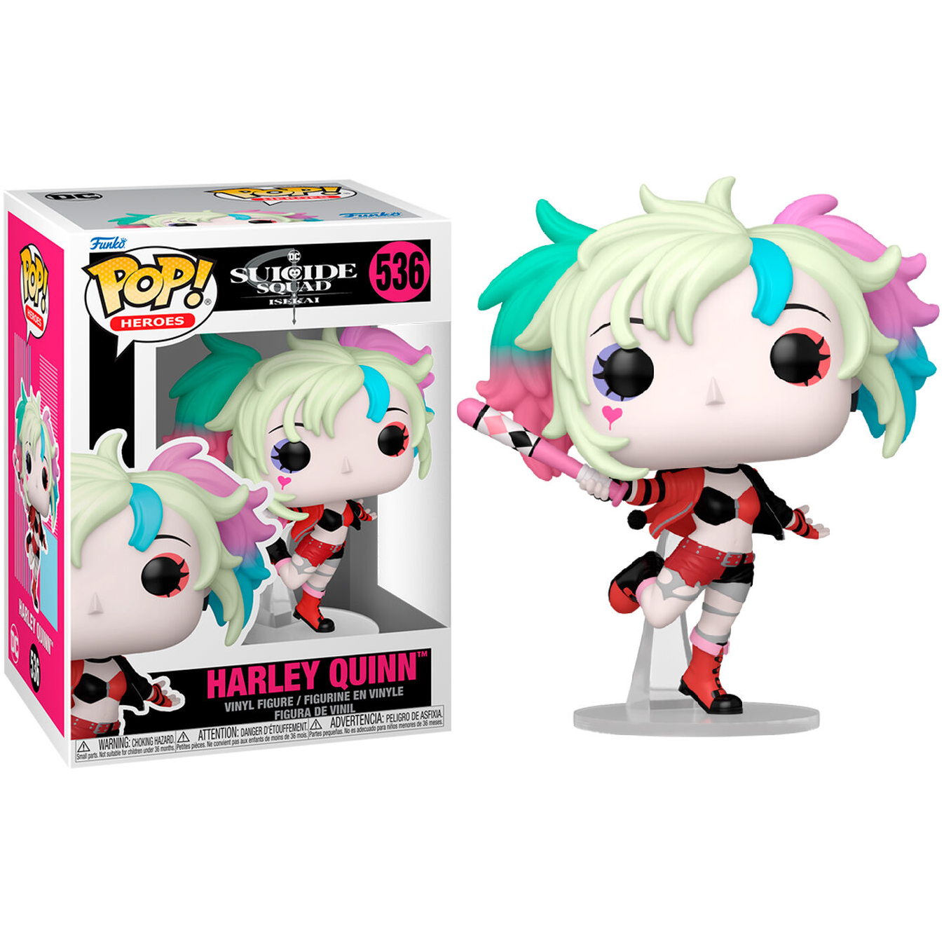 Toys N Tuck:Pop! Vinyl - DC Suicide Squad Isekai - Harley Quinn 536,DC Comics