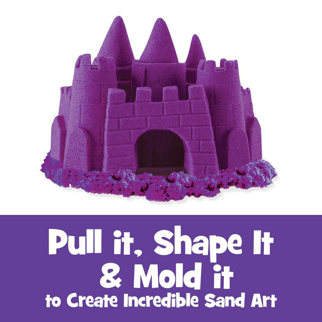 Toys N Tuck:Kinetic Sand 2lb Resealable Bag Purple,Kinetic Sand