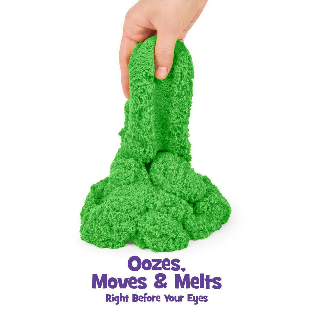Toys N Tuck:Kinetic Sand 2lb Resealable Bag Green,Kinetic Sand