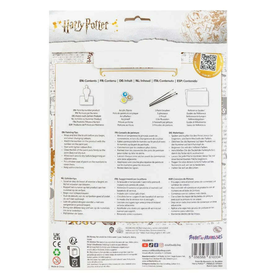 Toys N Tuck:Paint By Numbers Buddies - Harry Potter,Paint By Numbers