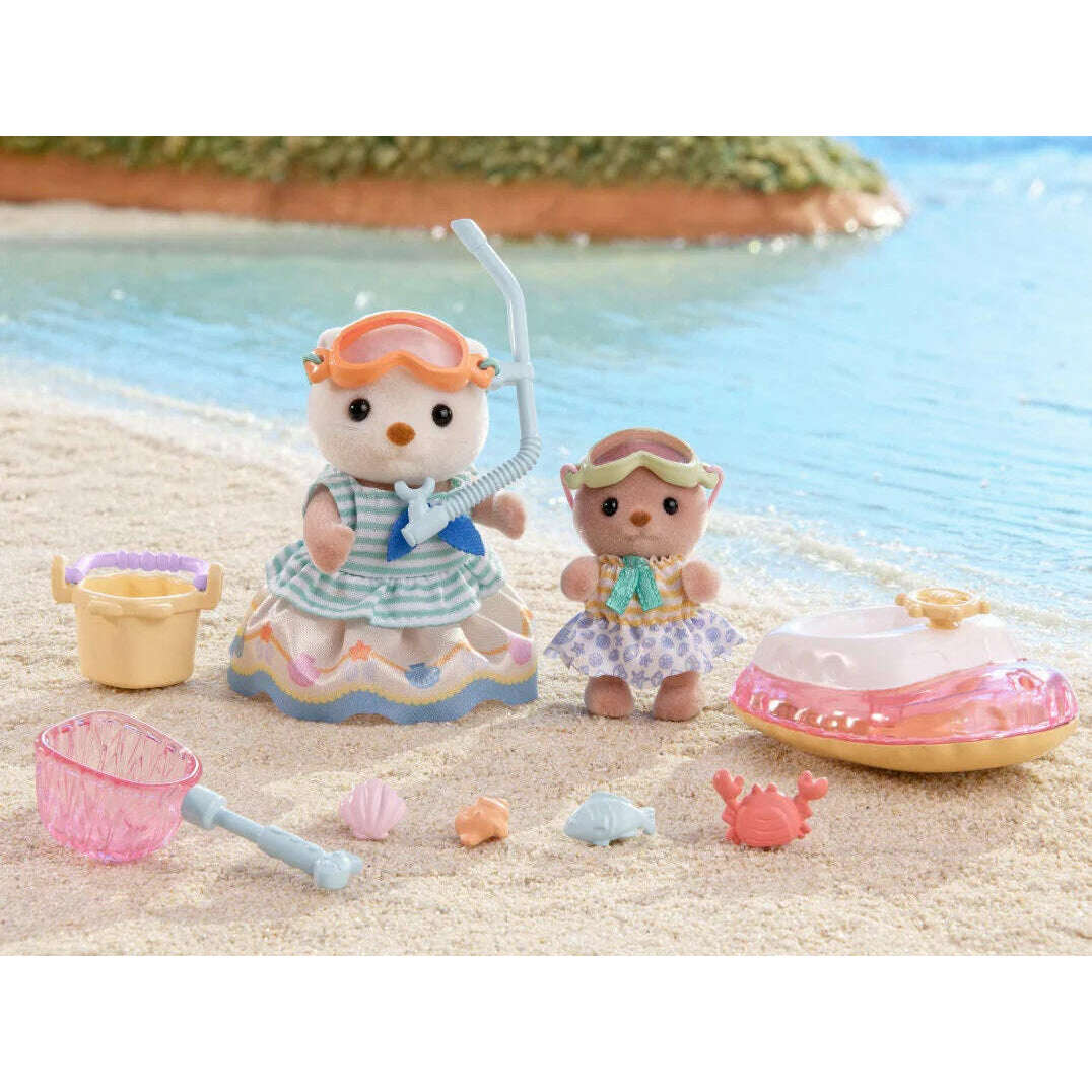 Toys N Tuck:Sylvanian Families Sea Otter Sisters Splashy Snorkel Set,Sylvanian Families