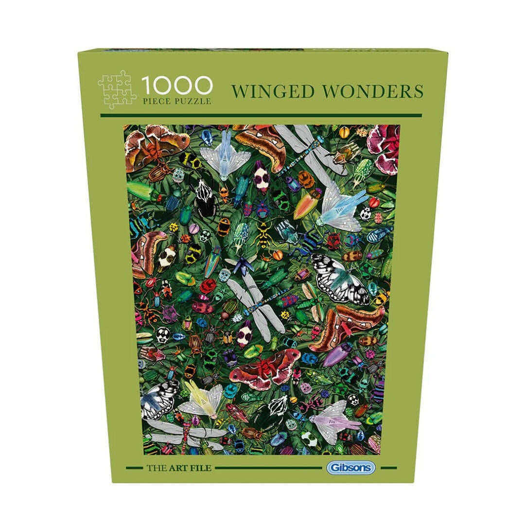 Toys N Tuck:Gibsons 1000 Piece Puzzle Winged Wonders,Gibsons