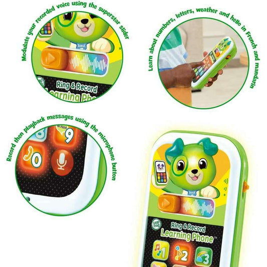 Toys N Tuck:LeapFrog Scout's Ring & Record Learning Phone,Leap Frog
