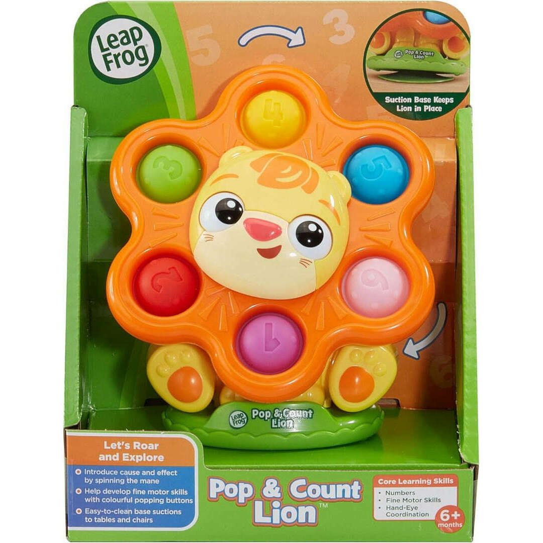 Toys N Tuck:LeapFrog Pop & Count Lion,Leap Frog