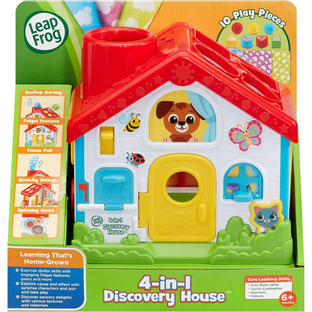 Toys N Tuck:LeapFrog 4-in-1 Discovery House,Leap Frog