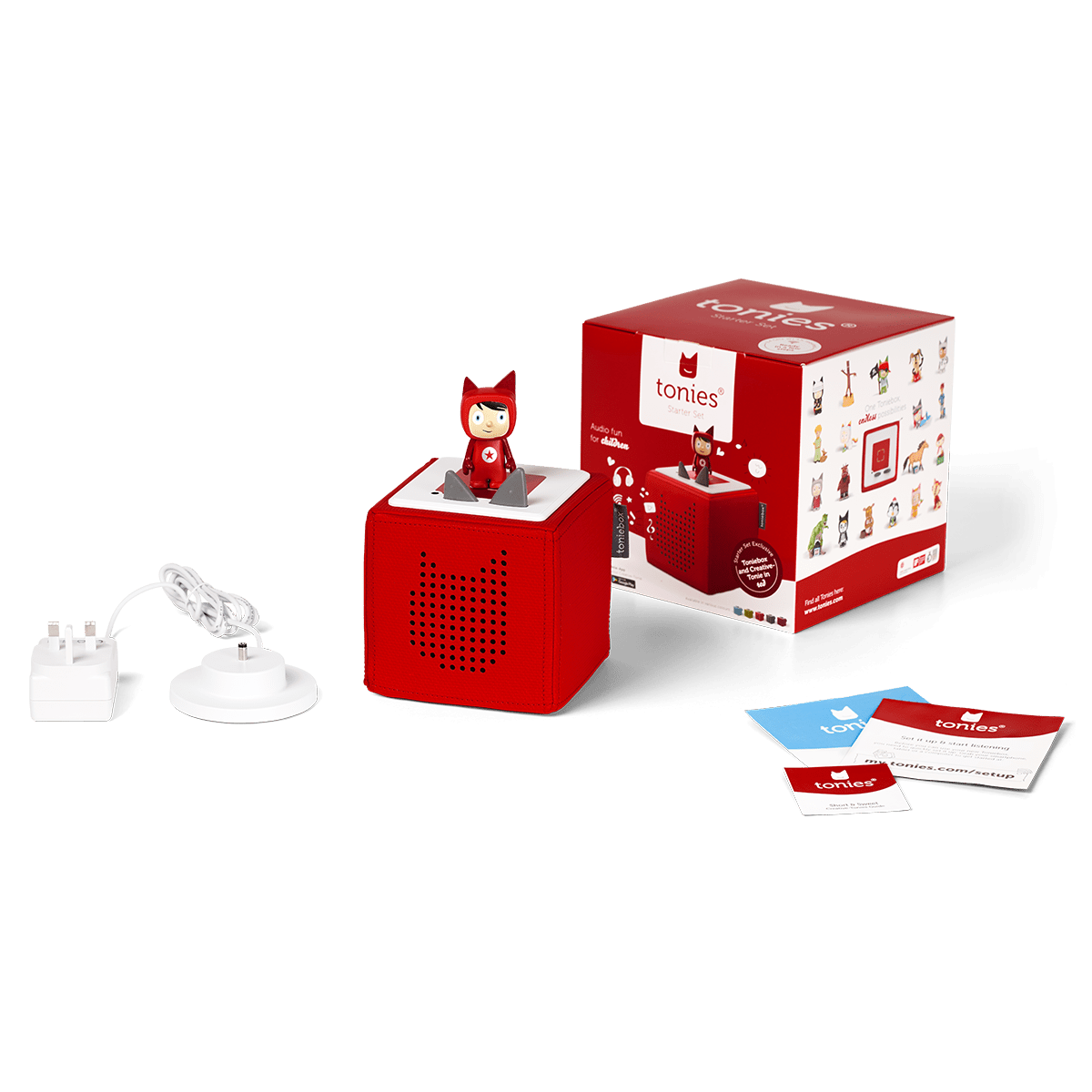 Toys N Tuck:Tonies Toniebox Starter Set Red,Tonies