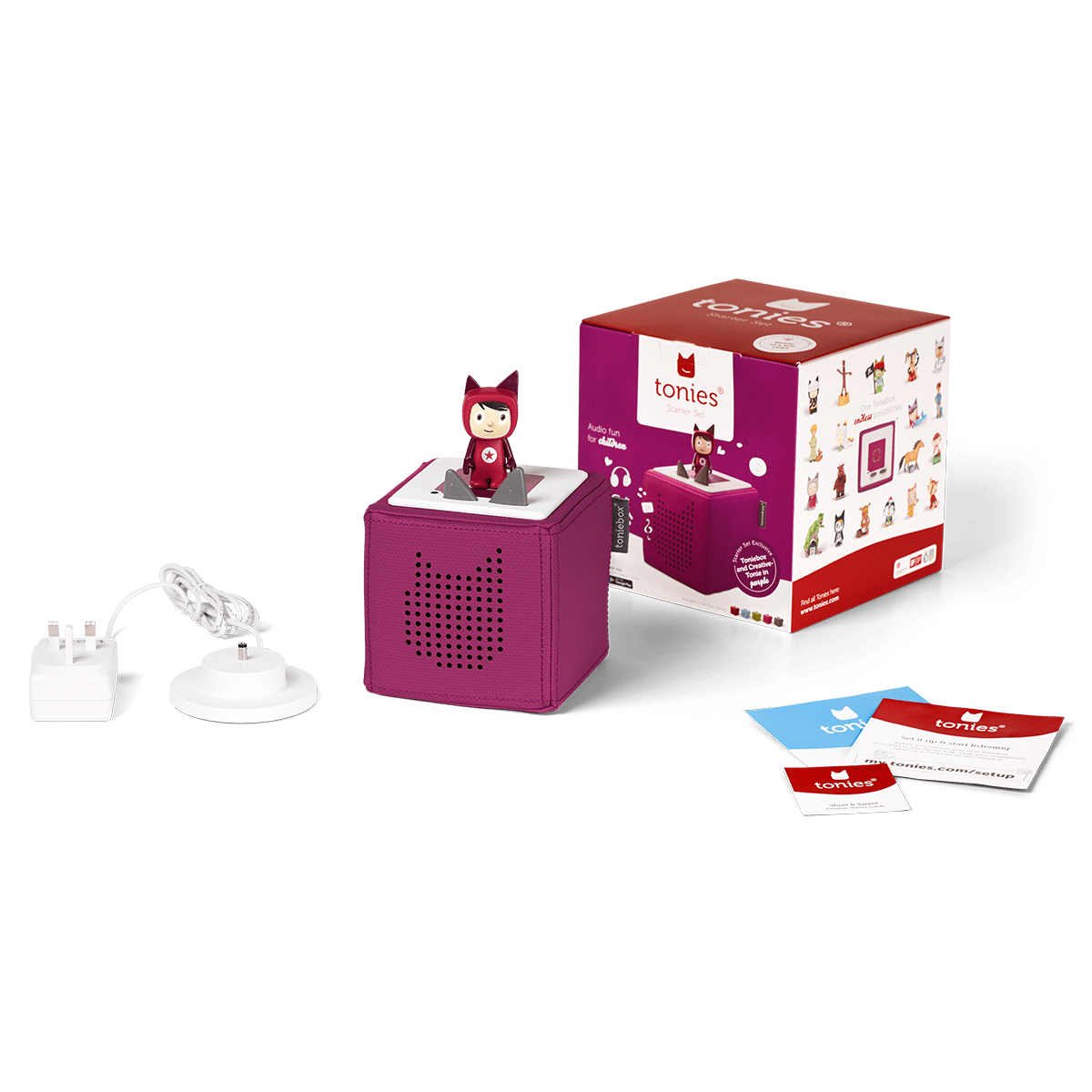 Toys N Tuck:Tonies Toniebox Starter Set Purple,Tonies
