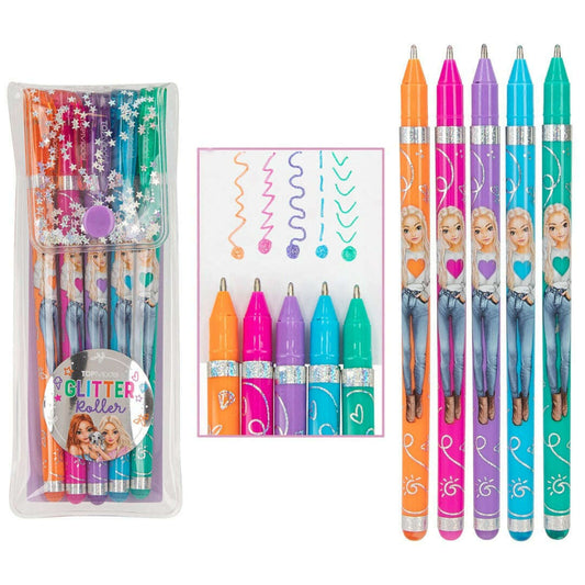 Toys N Tuck:Depesche Top Model Glitter Gel Roller,Top Model