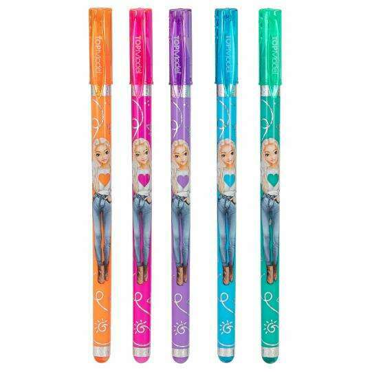Toys N Tuck:Depesche Top Model Glitter Gel Roller,Top Model