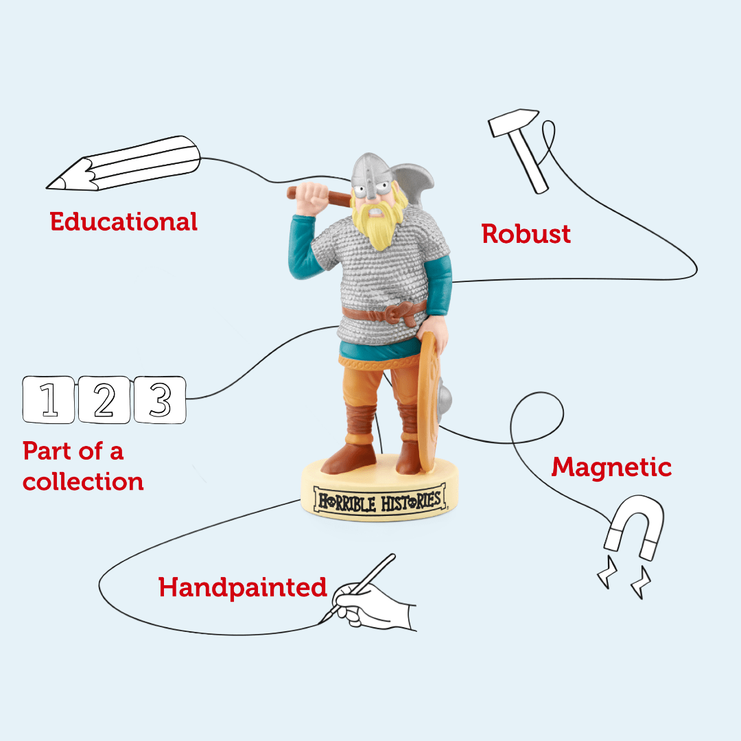 Toys N Tuck:Tonies Audio Character Horrible Histories Vicious Vikings,Tonies