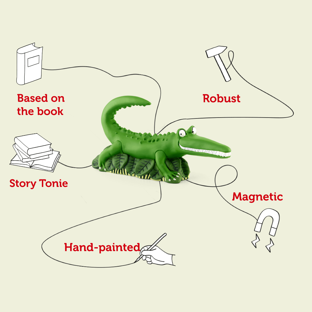 Toys N Tuck:Tonies Audio Character The Enormous Crocodile,Tonies