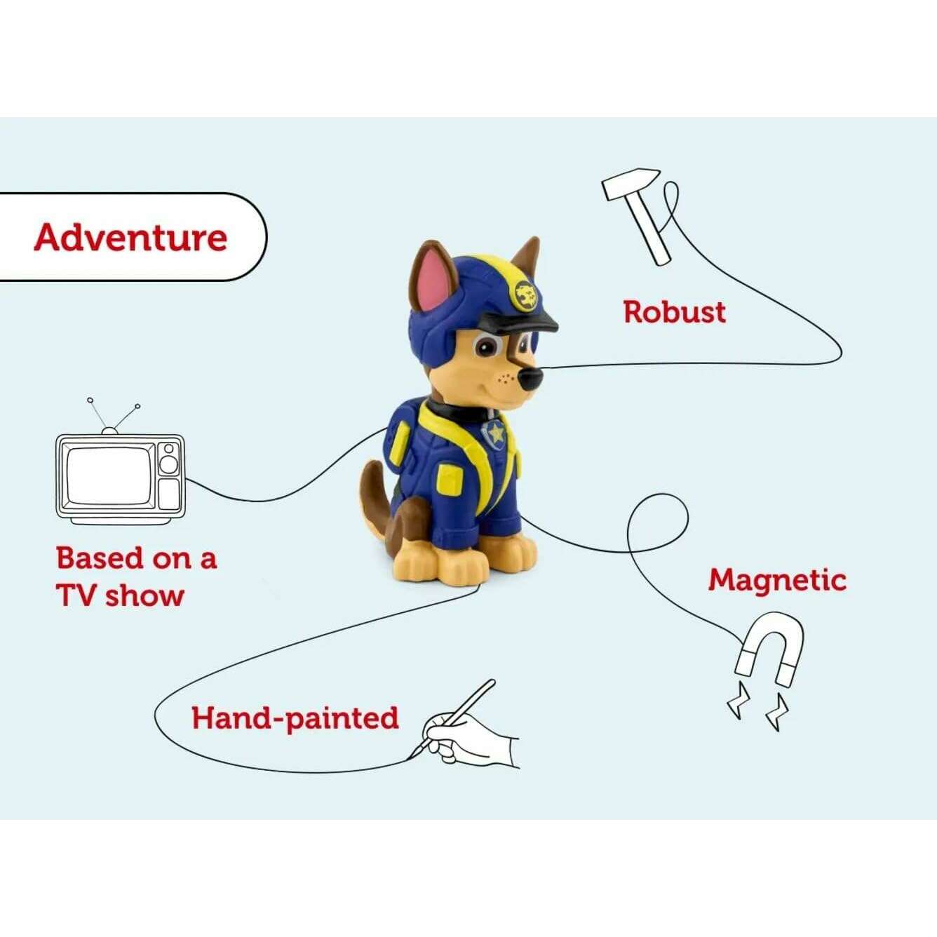 Toys N Tuck:Tonies Audio Character Paw Patrol Jungle Pups Chase,Tonies
