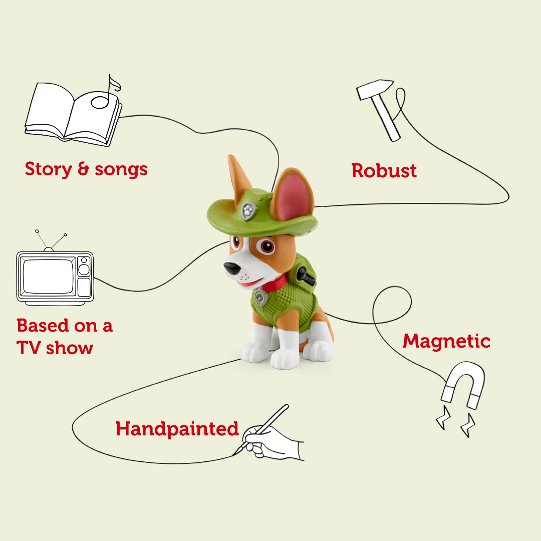 Toys N Tuck:Tonies Audio Character Paw Patrol Tracker,Tonies