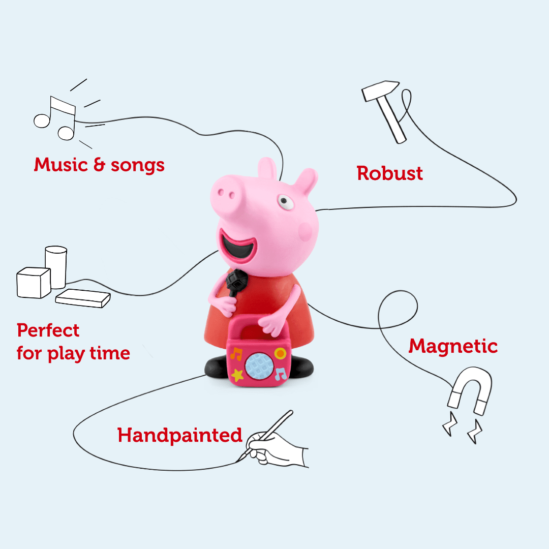 Toys N Tuck:Tonies Audio Character Peppa Pig My First Album,Tonies
