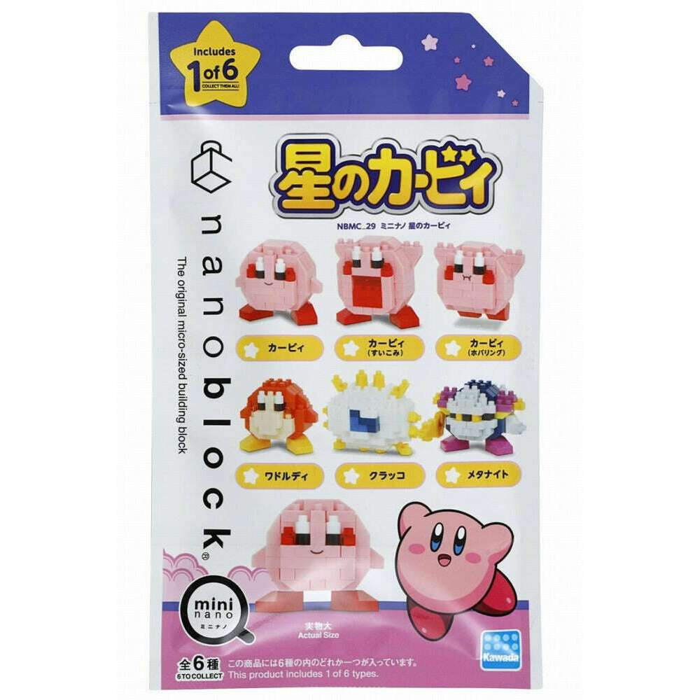 Toys N Tuck:Nanoblock Constructible Figure Kirby Blind Bag,Kirby
