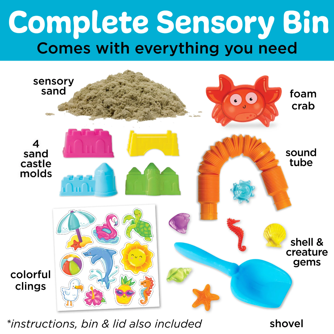 Toys N Tuck:Creativity For Kids Sensory Bin Beach,Creativity For Kids