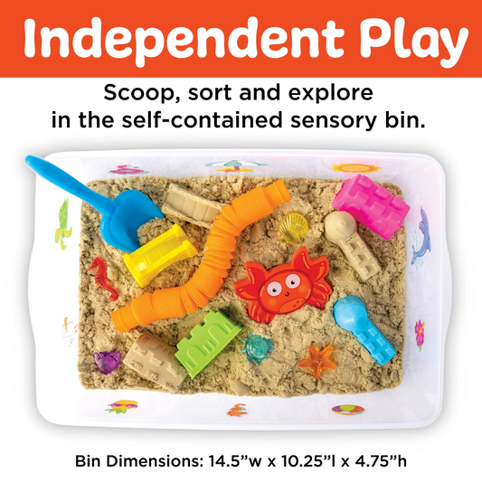Toys N Tuck:Creativity For Kids Sensory Bin Beach,Creativity For Kids