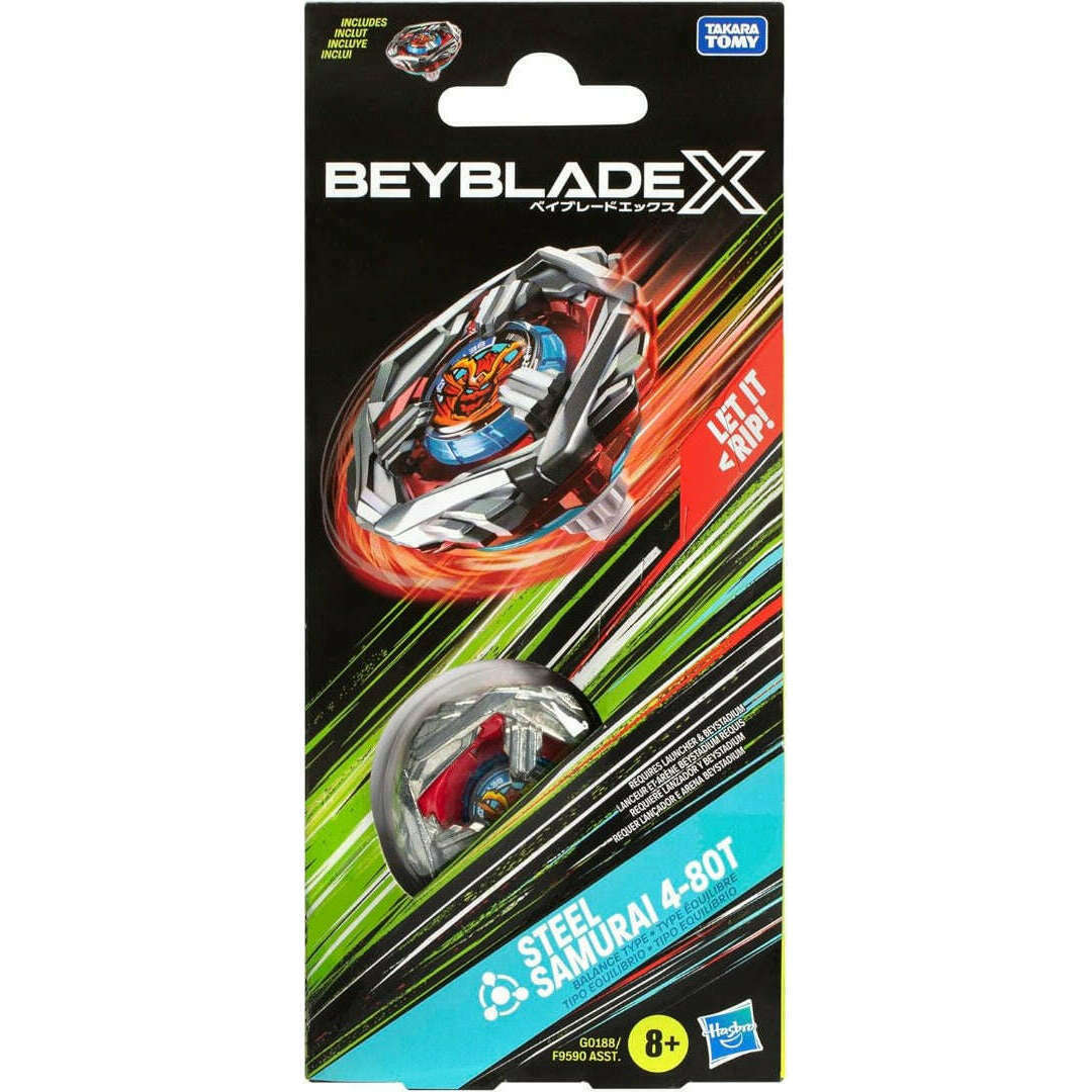 Toys N Tuck:Beyblade X Booster Pack Steel Samurai 4-80T,Beyblade