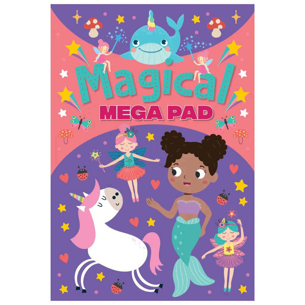 Toys N Tuck:Colouring & Activity Magical Mega Pad,Alligator Books