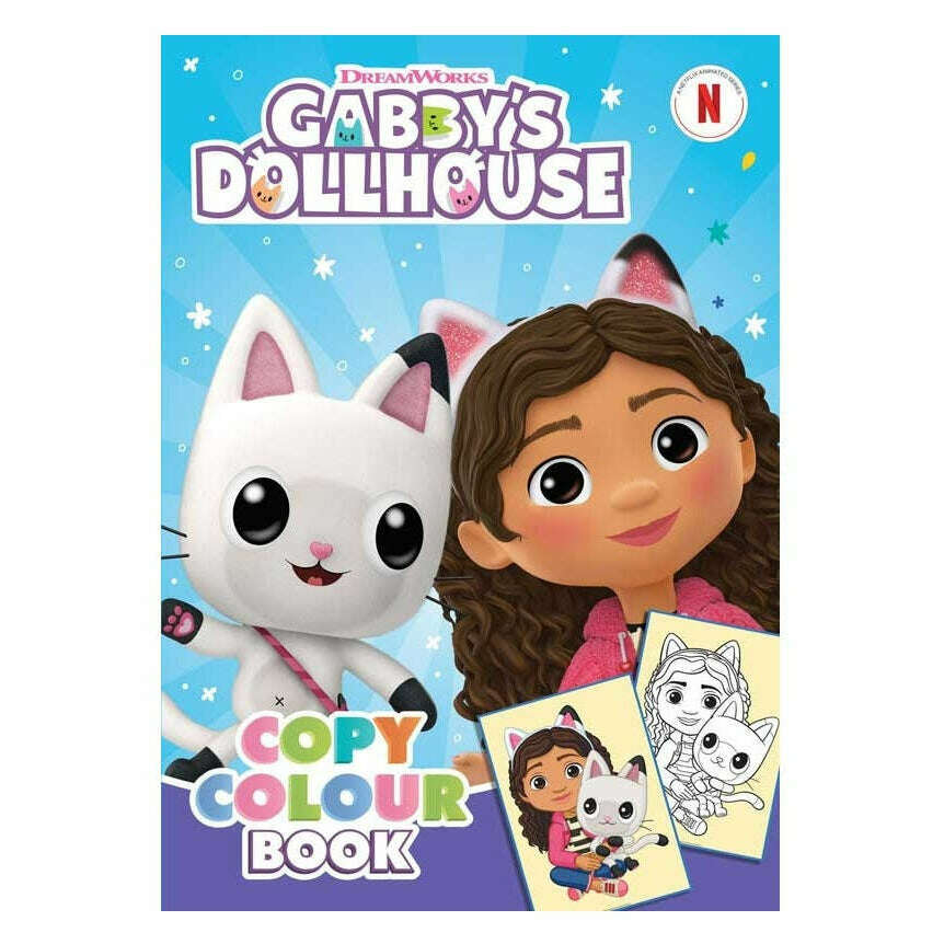Toys N Tuck:Gabby's Dollhouse Copy Colour Book,Alligator Books