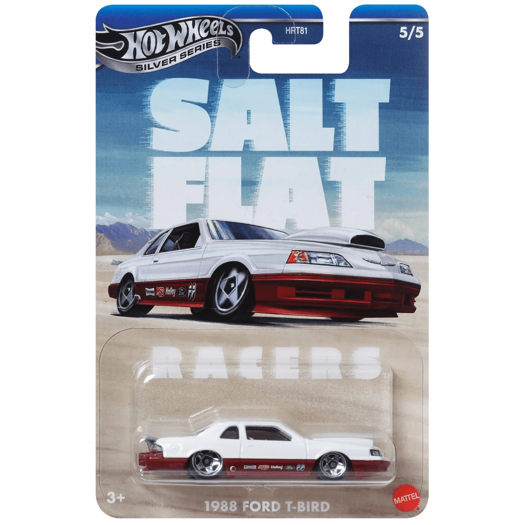 Toys N Tuck:Hot Wheels Silver Series Salt Flat - 1988 Ford T-Bird 5/5,Hot Wheels