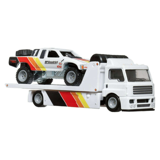 Toys N Tuck:Hot Wheels Premium Car Culture Team Transport - Fleet Street and Toyota Off-Road Truck,Hot Wheels