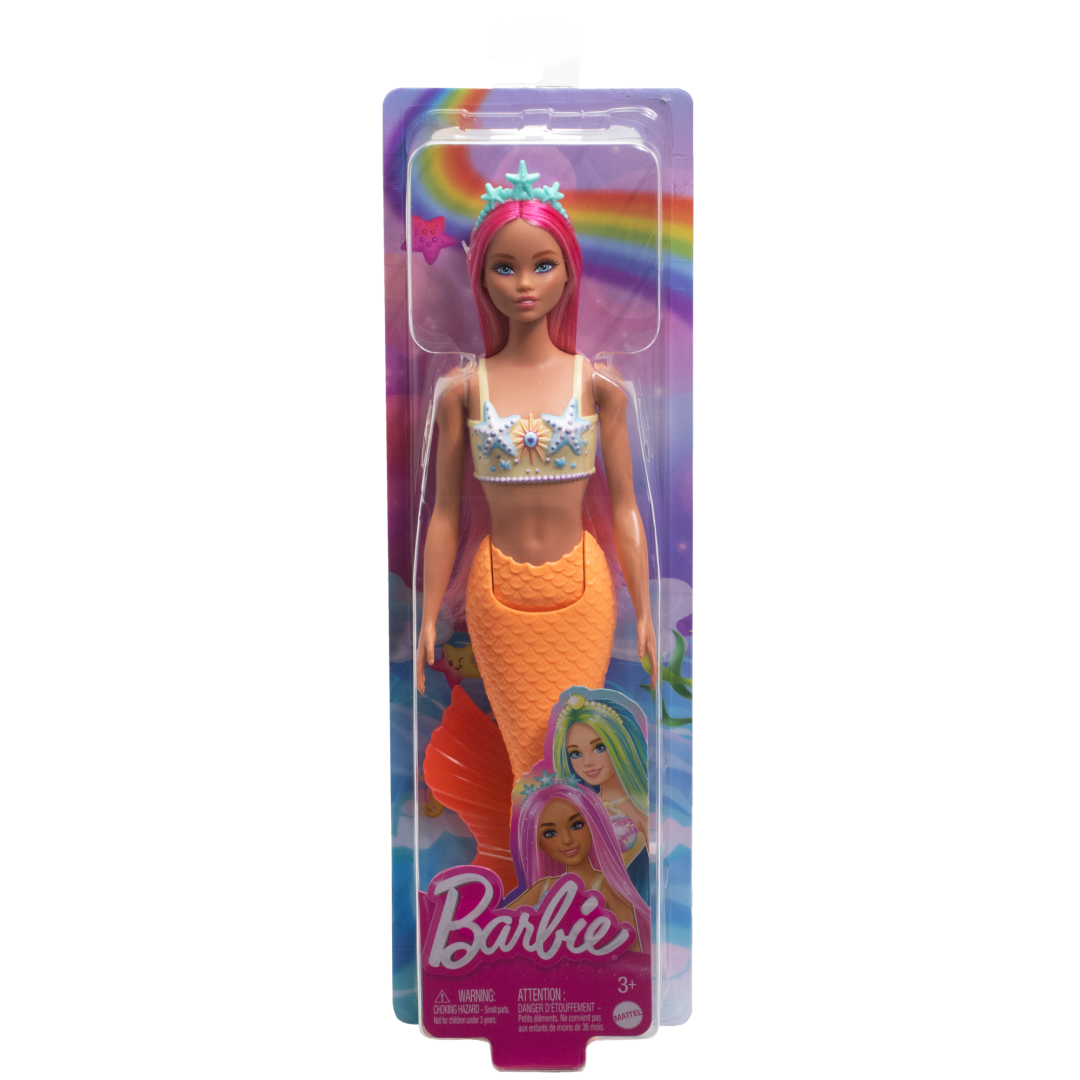 Toys N Tuck:Barbie Mermaid (Orange Tail),Barbie