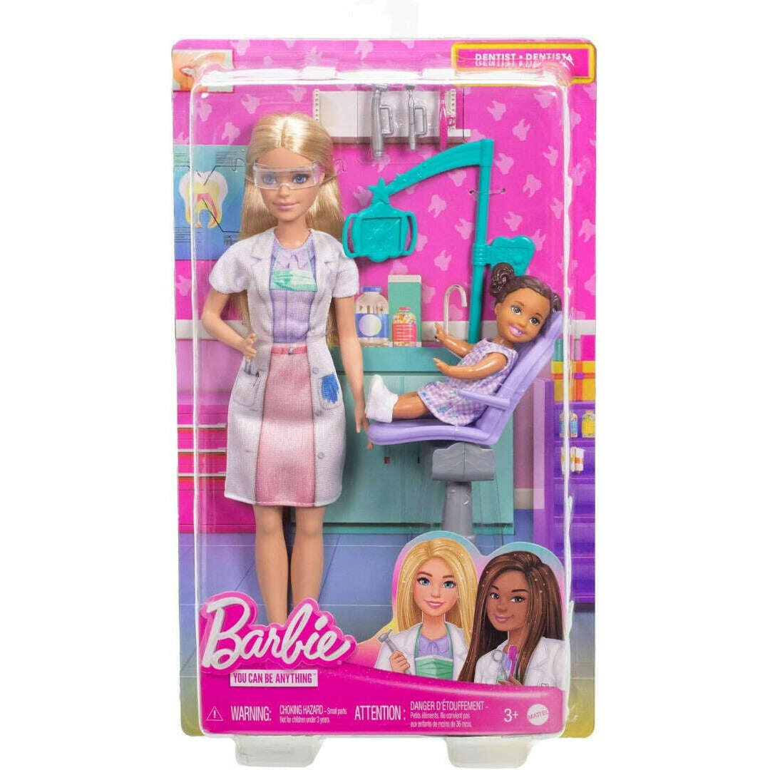 Toys N Tuck:Barbie You Can Be Anything - Dentist,Barbie