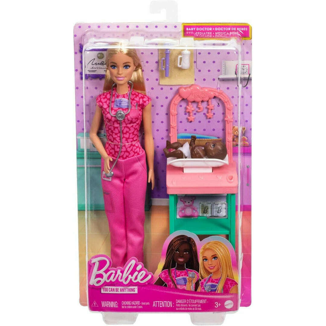 Toys N Tuck:Barbie You Can Be Anything - Baby Doctor,Barbie