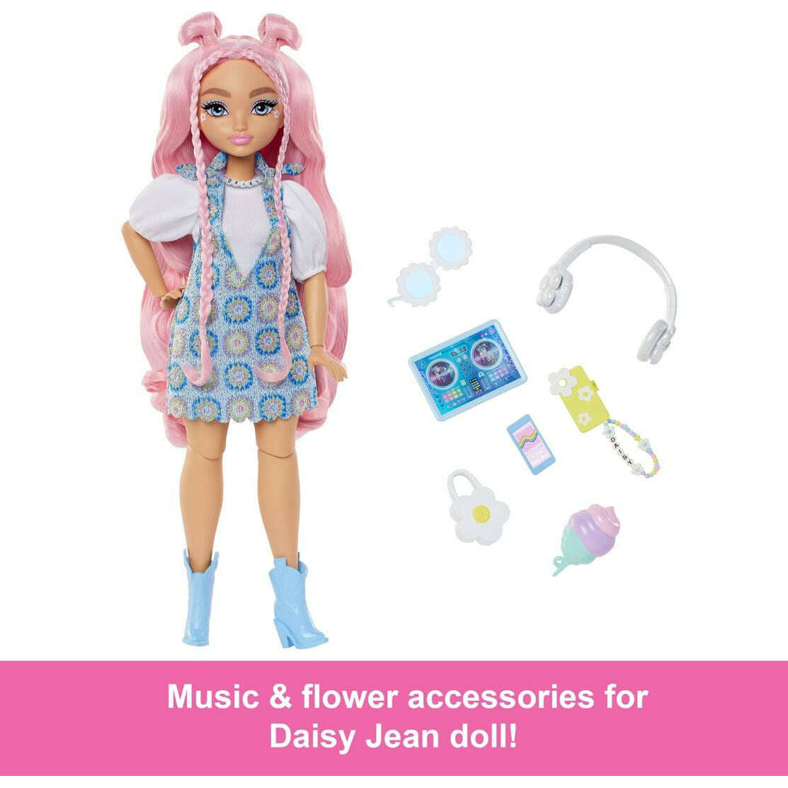 Toys N Tuck:Barbie Dream Besties Fashion Doll Daisy Jean,Barbie
