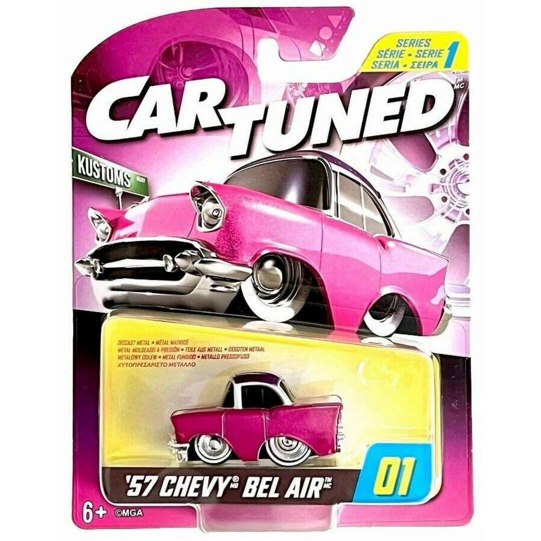 Toys N Tuck:MGA Car Tuned Series 1 - '57 Chevy Bel Air 01,Car Tuned