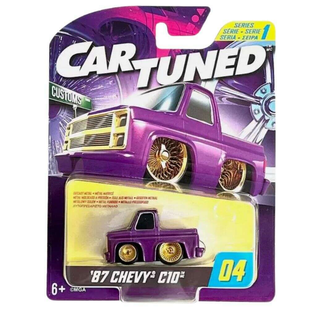 Toys N Tuck:MGA Car Tuned Series 1 - '87 Chevy C10 04,Car Tuned