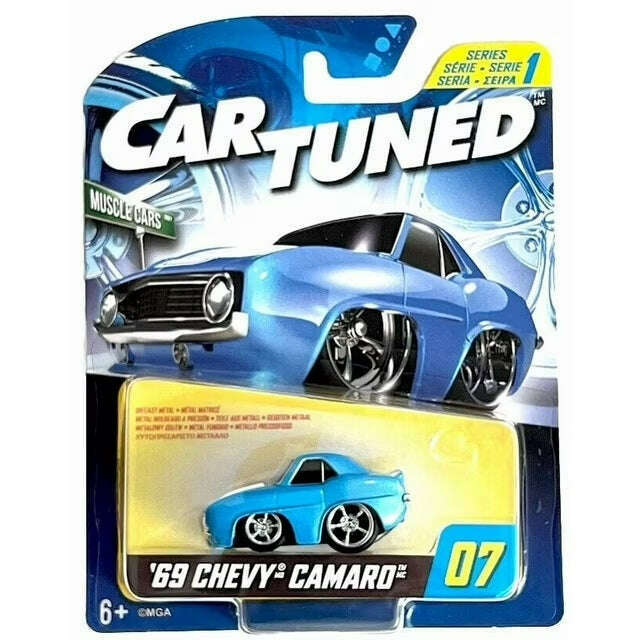 Toys N Tuck:MGA Car Tuned Series 1 - '69 Chevy Camaro 07,Car Tuned