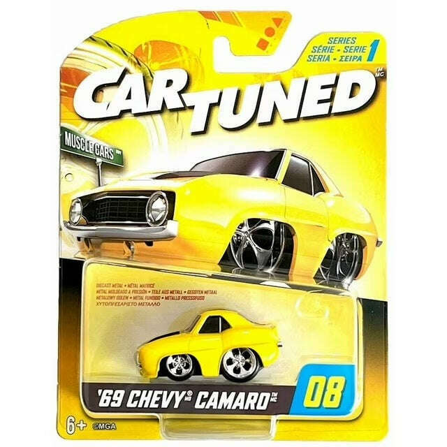 Toys N Tuck:MGA Car Tuned Series 1 - '69 Chevy Camaro 08,Car Tuned